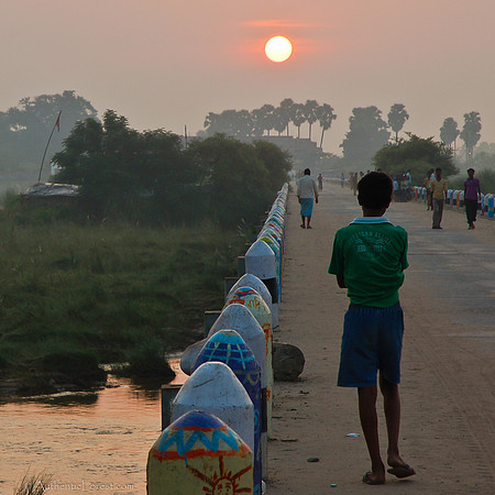 crossing the Falgu