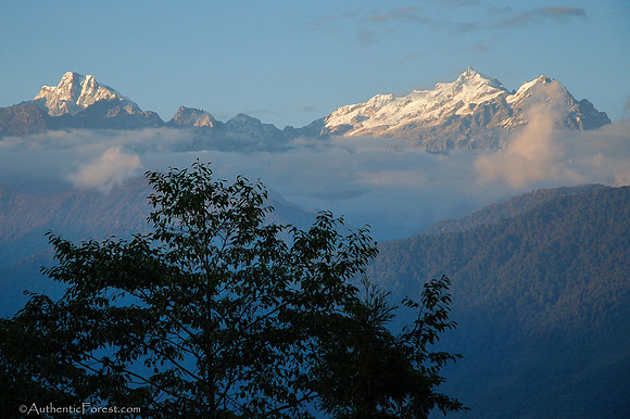 Mount Kangchenjunga from Pelling